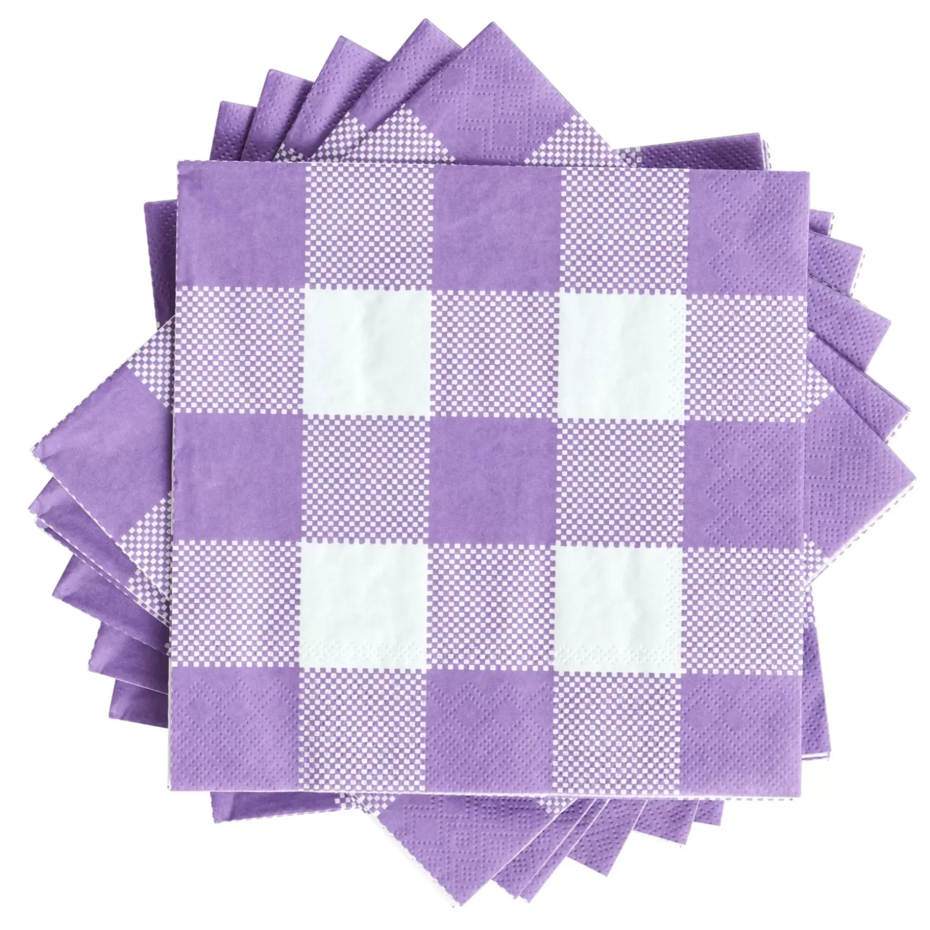 CASA Karo Paquete De 20 Servilletas Morado