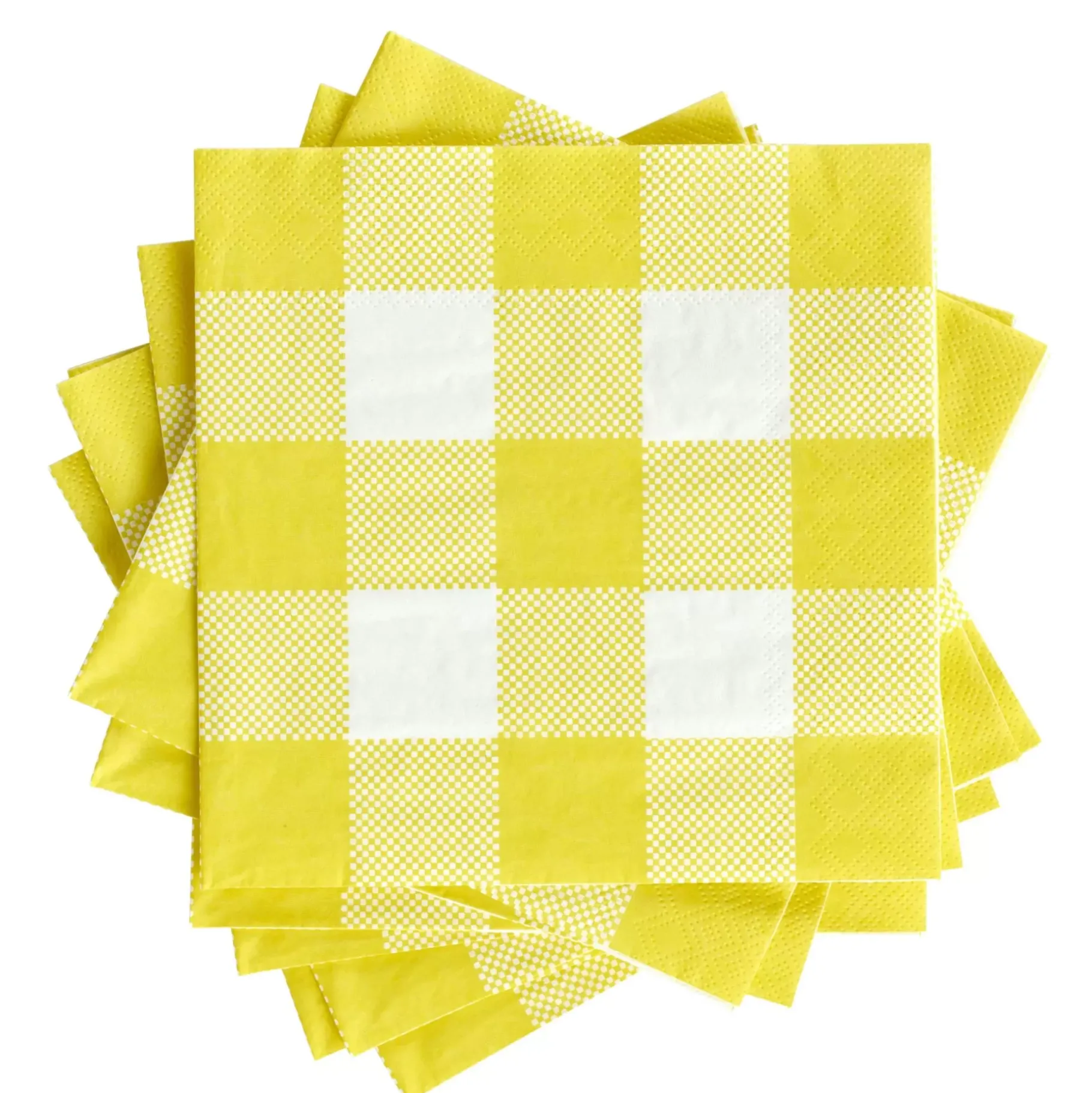 CASA Karo Paquete De 20 Servilletas Amarillo