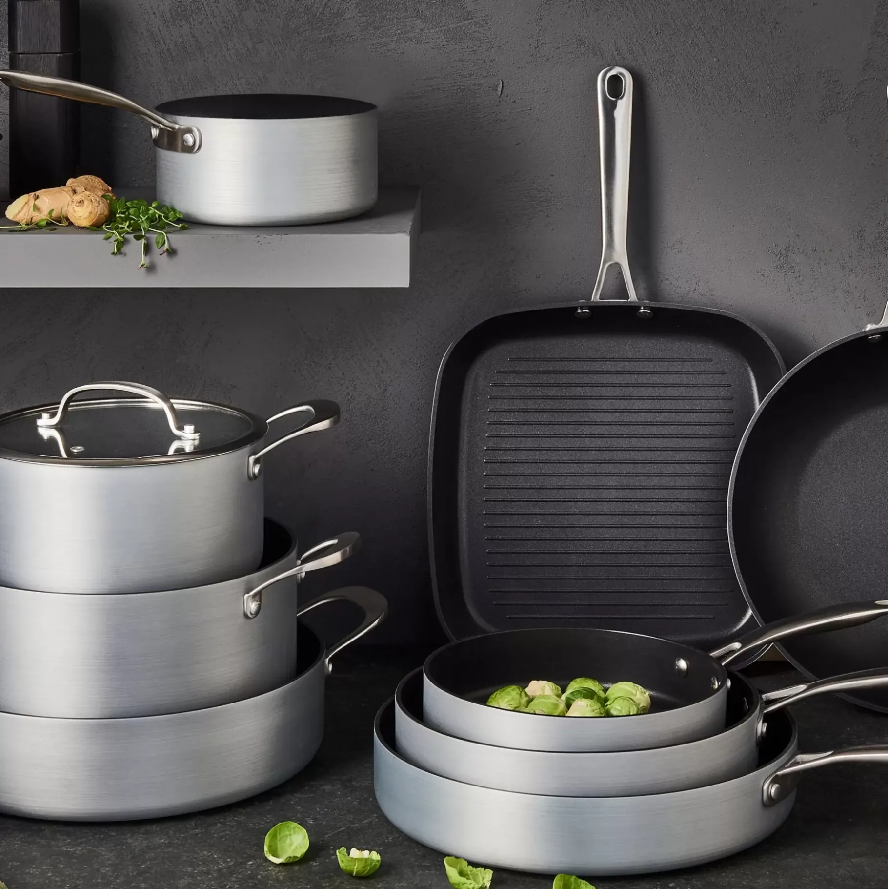 CASA Kastrol Olla Plateado