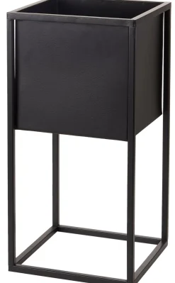 CASA Largo Macetero Negro