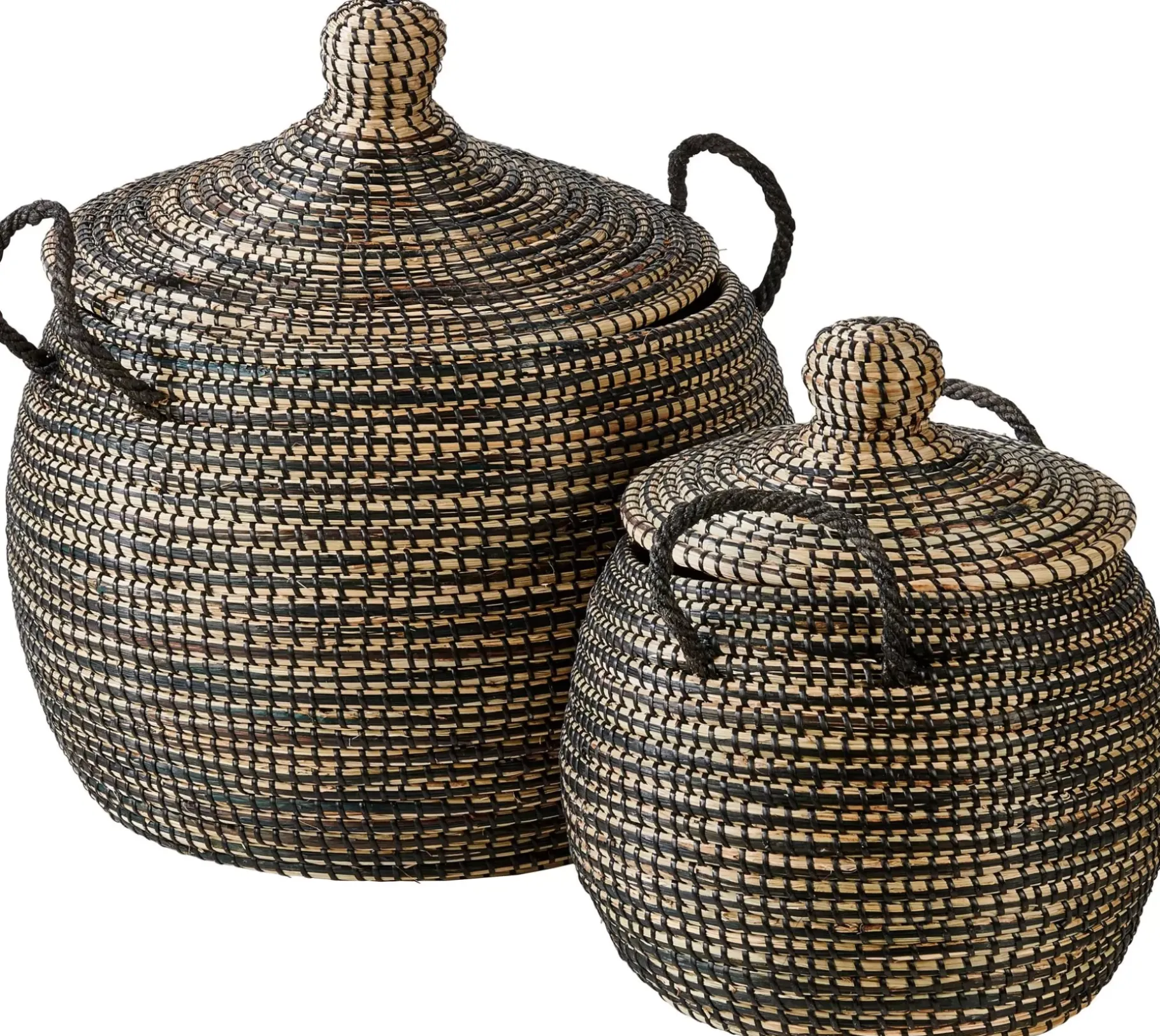 CASA Leo Cesta Lujo Negro, Natural