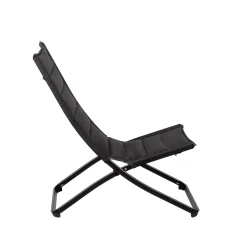 CASA Liza Silla Plegable Negro