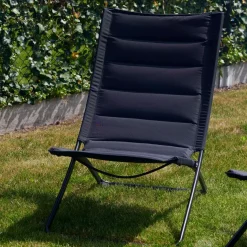 CASA Liza Silla Plegable Negro