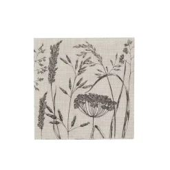 CASA Lolium Beige Paquete De 20 Servilletas Beis