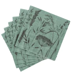 CASA Lolium Green Paquete De 20 Servilletas Verde