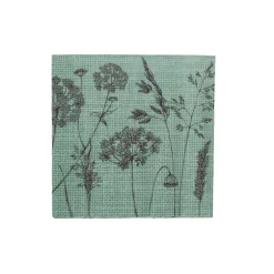 CASA Lolium Green Paquete De 20 Servilletas Verde