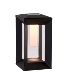 CASA Lore Lampara Solar Negro