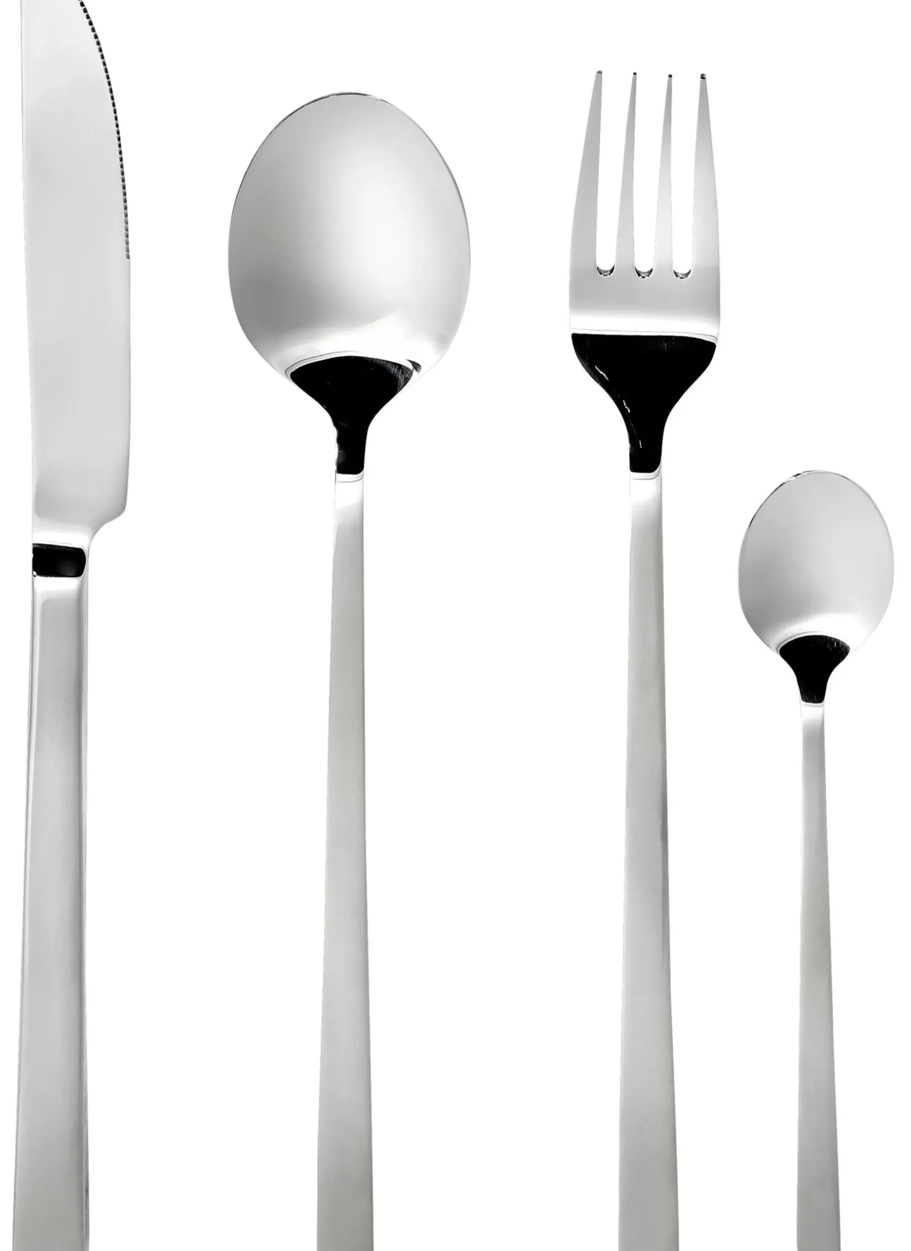 CASA Lugano Cuberteria 16 Piezas Plateado