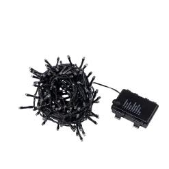 CASA Luz Guirnalda Negro