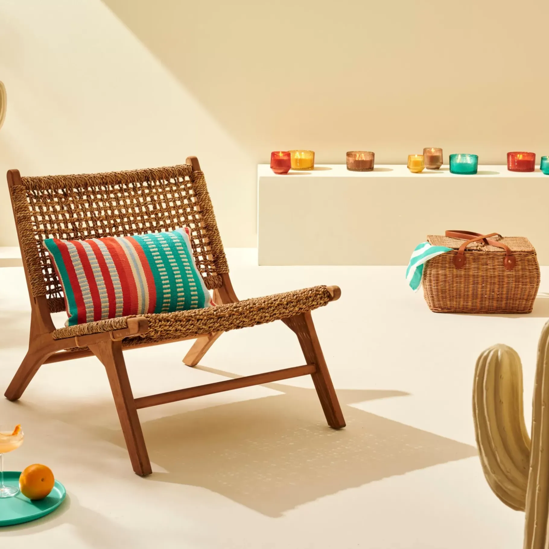 CASA Madura Silla Lounge Natural