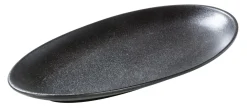 CASA Magma Plato Ovalado Negro