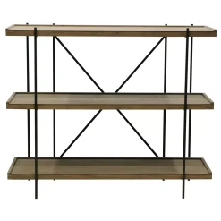 CASA Maine Estanteria De Pared Negro, Natural