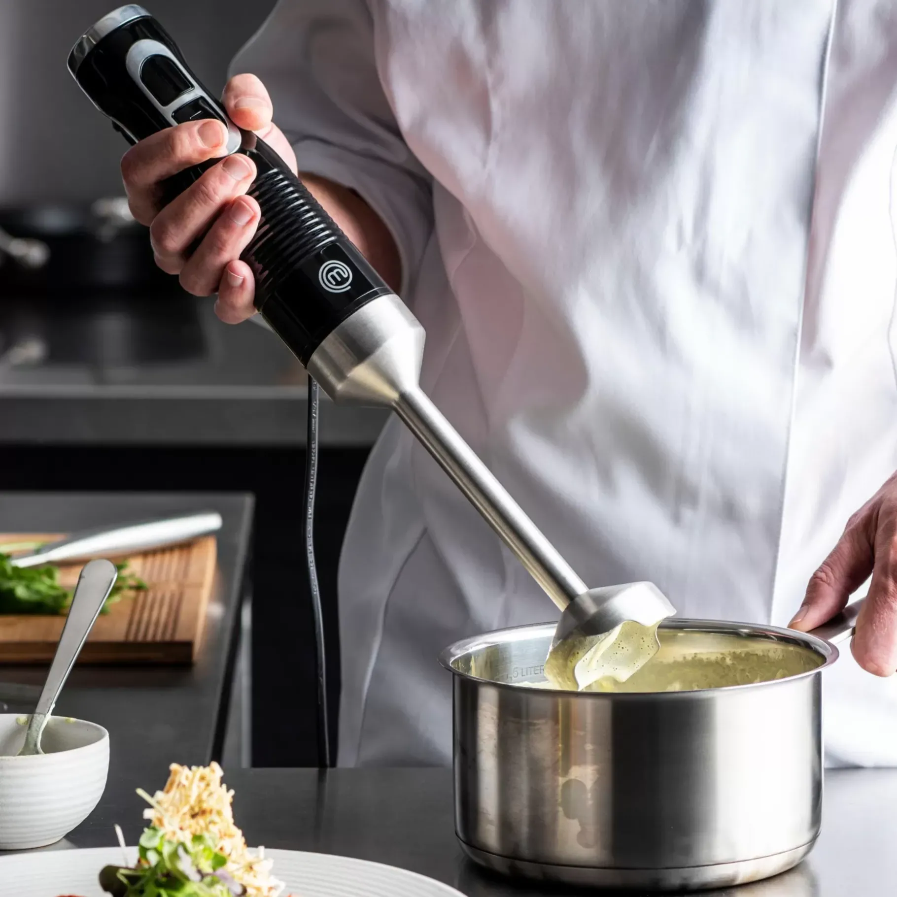 CASA Masterchef Batidora De Mano Negro