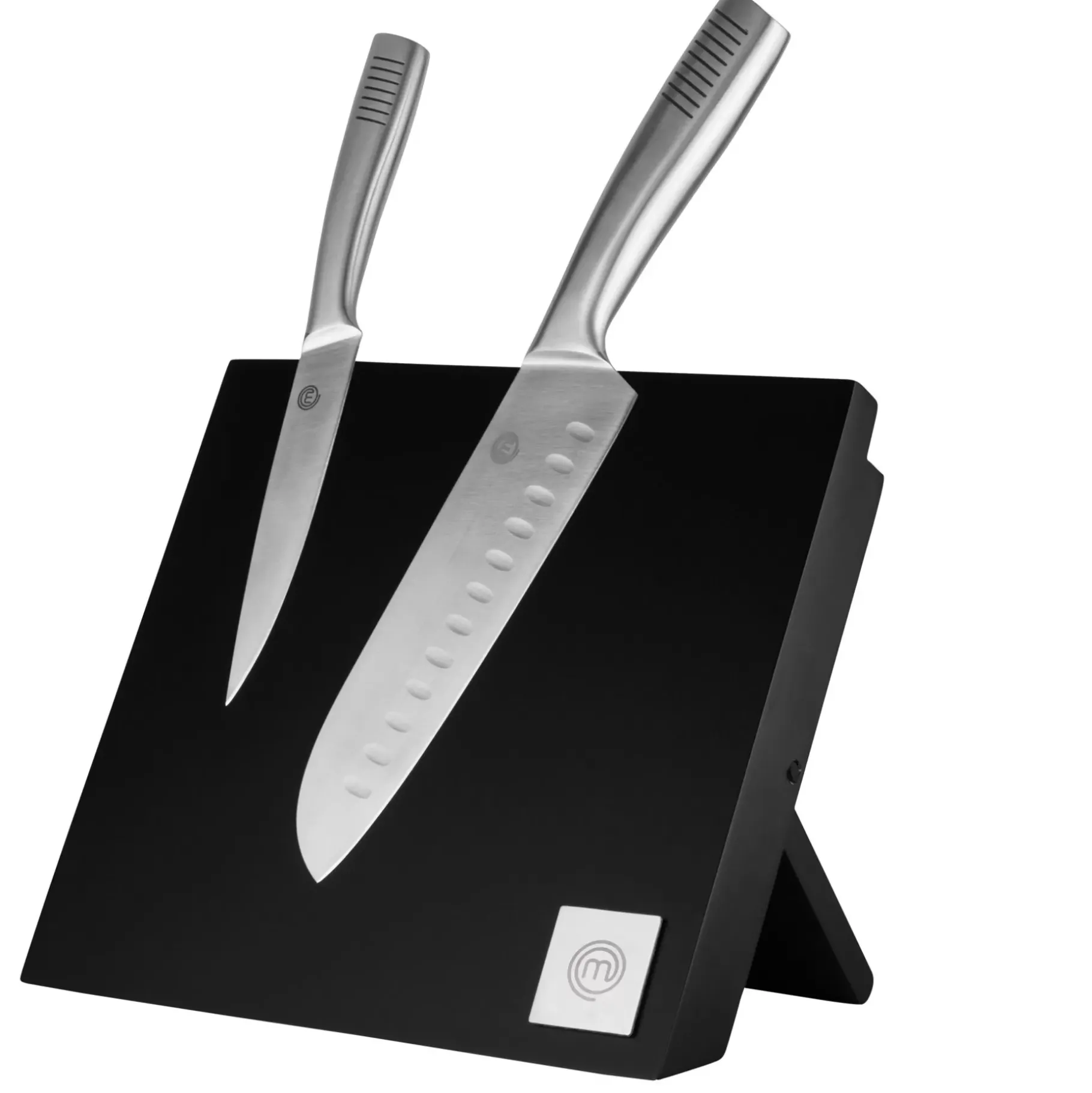 CASA Masterchef Bloque P/ Cuchillos Magnetico Negro