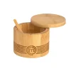 CASA Masterchef Bote Para Sal Con Cuchara Natural