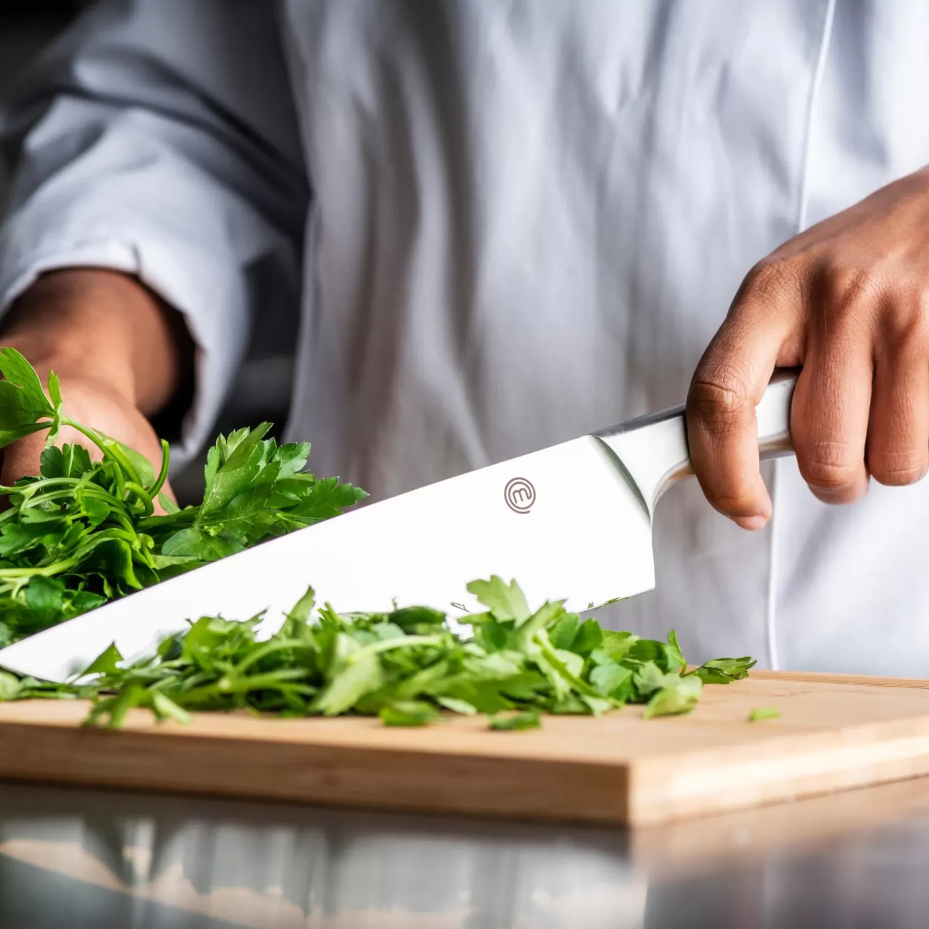 CASA Masterchef Cuchillo De Cocina Plateado