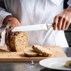 CASA Masterchef Cuchillo De Pan Plateado