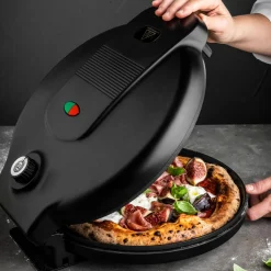 CASA Masterchef Maquina Para Hacer Pizza Negro