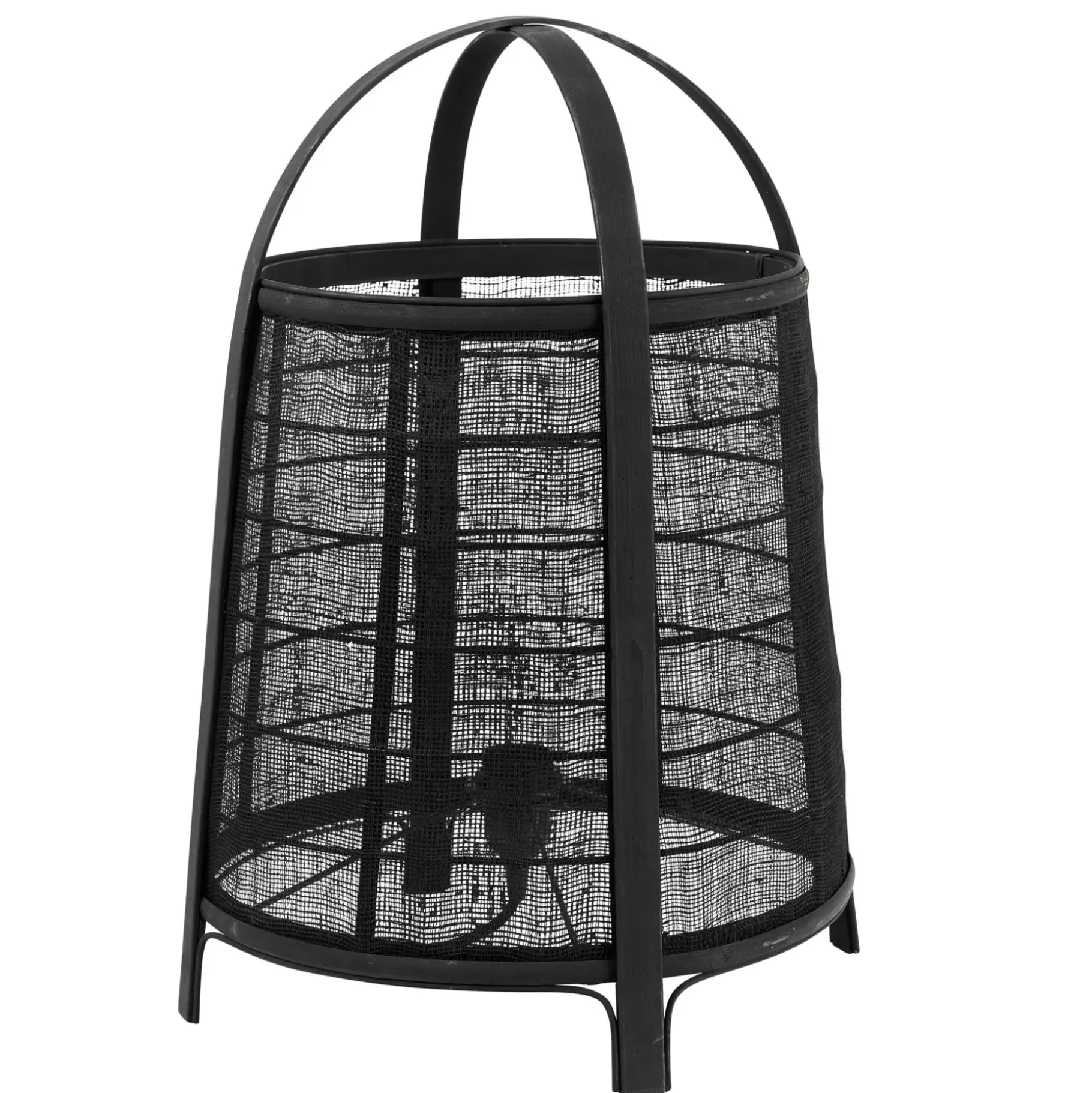 CASA Maya Lampara De Mesa Negro