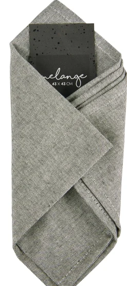 CASA Melange Servilleta Negro