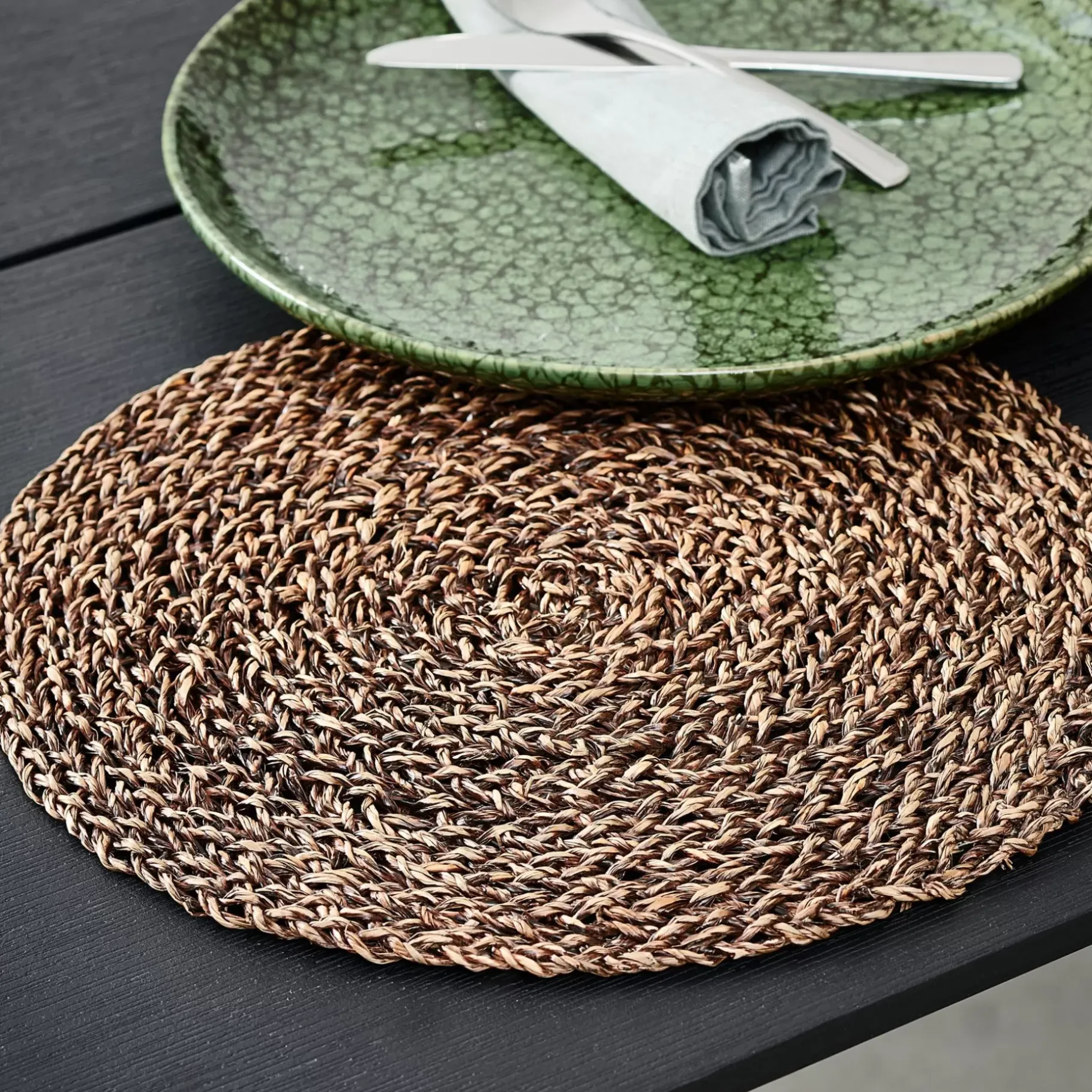 CASA Mia Mantel Individual Marron