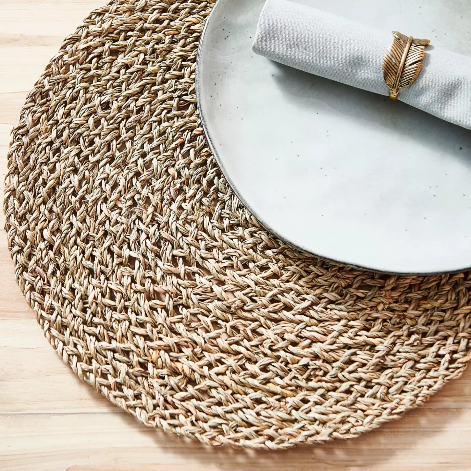 CASA Mia Mantel Individual Natural