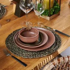 CASA Mia Mantel Individual Negro