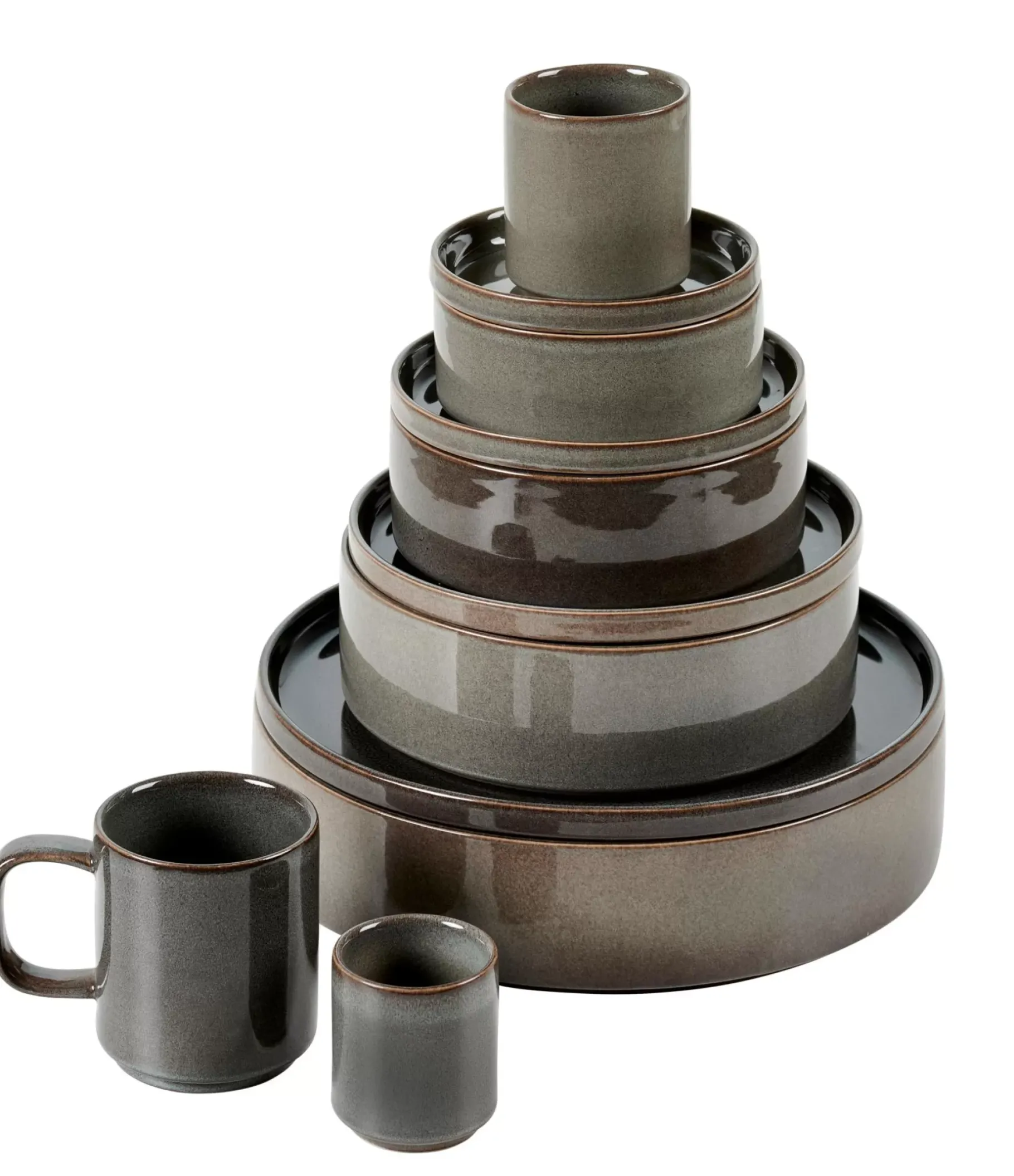 CASA Mineral Graphite Plato Gris