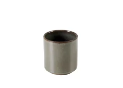 CASA Mineral Graphite Taza Sin Asa Gris
