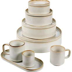 CASA Mineral Marble Plato Beis