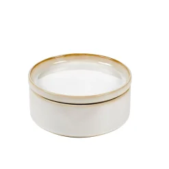 CASA Mineral Marble Plato Blanco