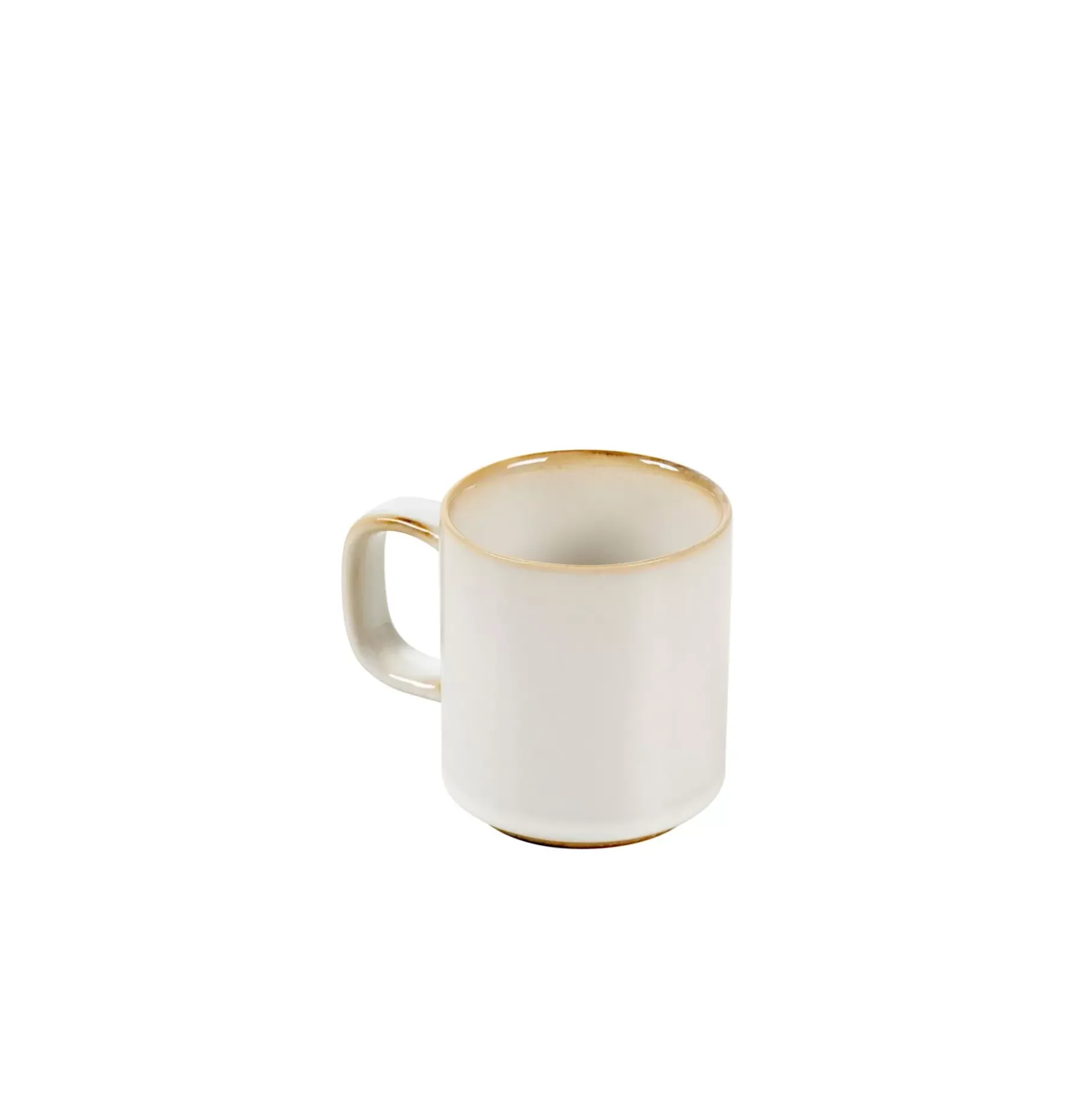 CASA Mineral Marble Taza Con Asa Blanco