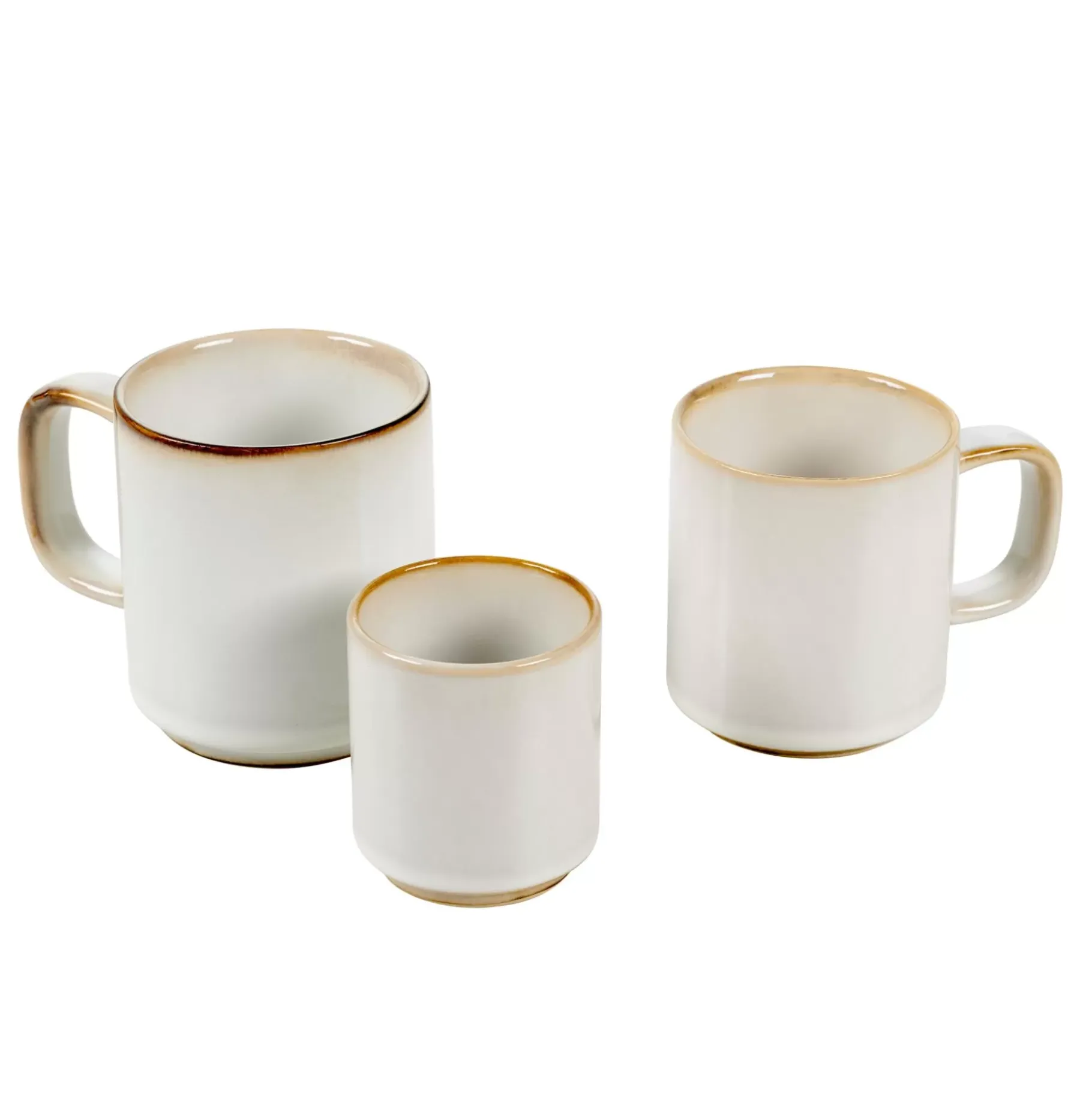 CASA Mineral Marble Taza Con Asa Blanco