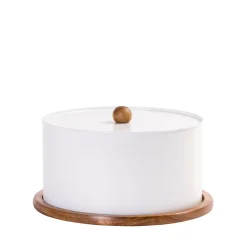 CASA Nagini Fiambrera Para Bizcocho Blanco, Natural