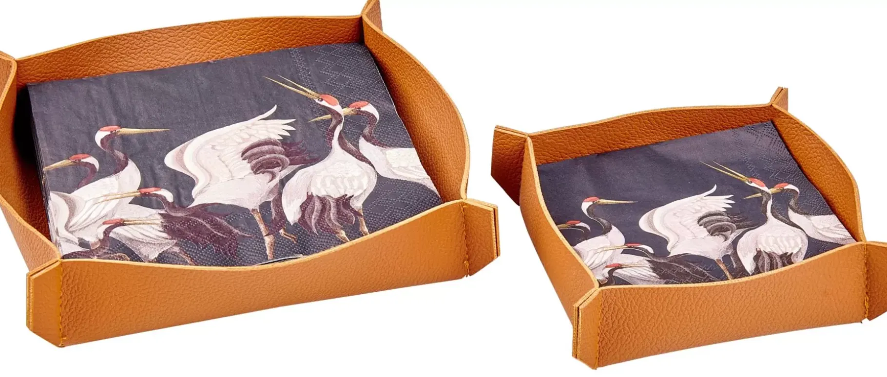 CASA Nappa Servilletero Marron