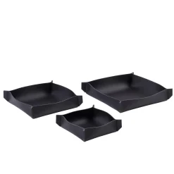 CASA Nappa Servilletero Negro