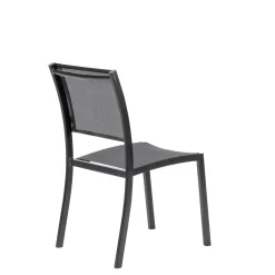 CASA Nathan Silla Apilable Negro