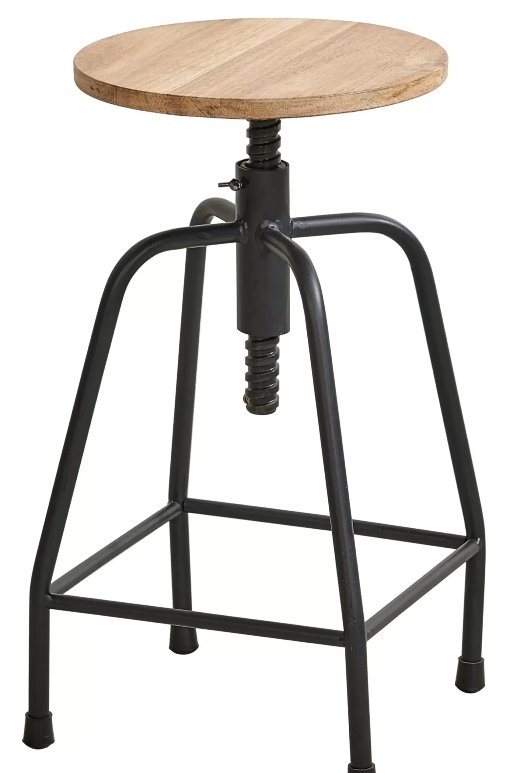 CASA New Bedford Taburete Negro, Natural