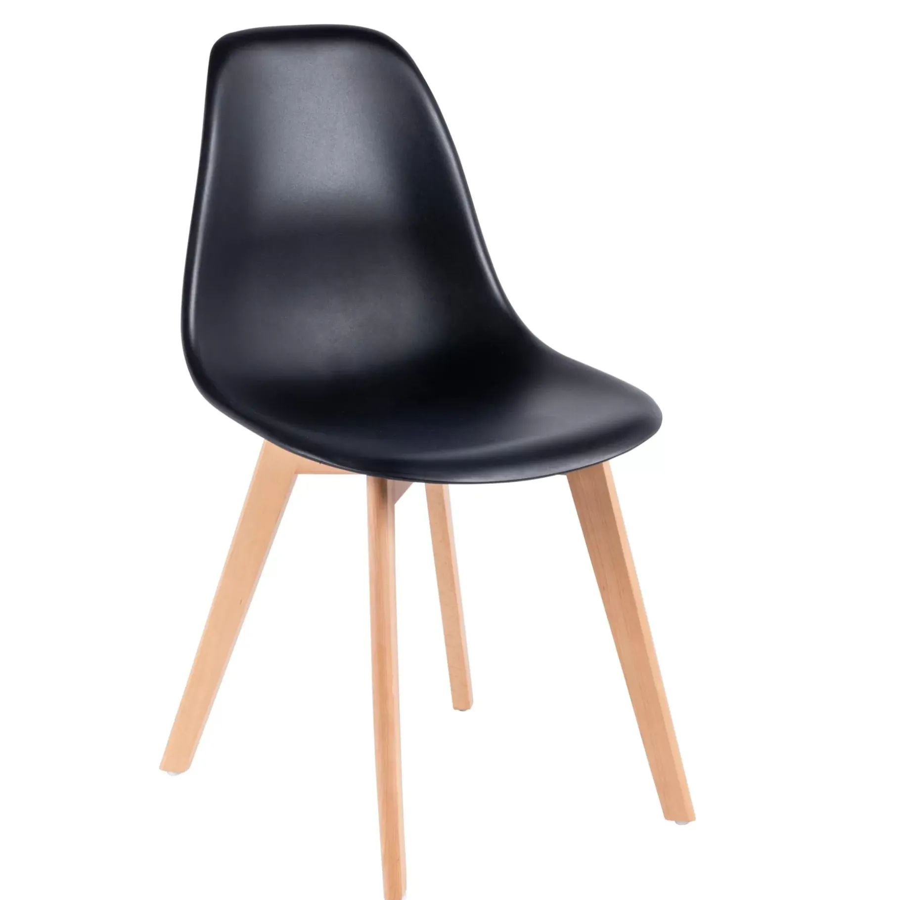 CASA New Mats Silla De Comedor Negro