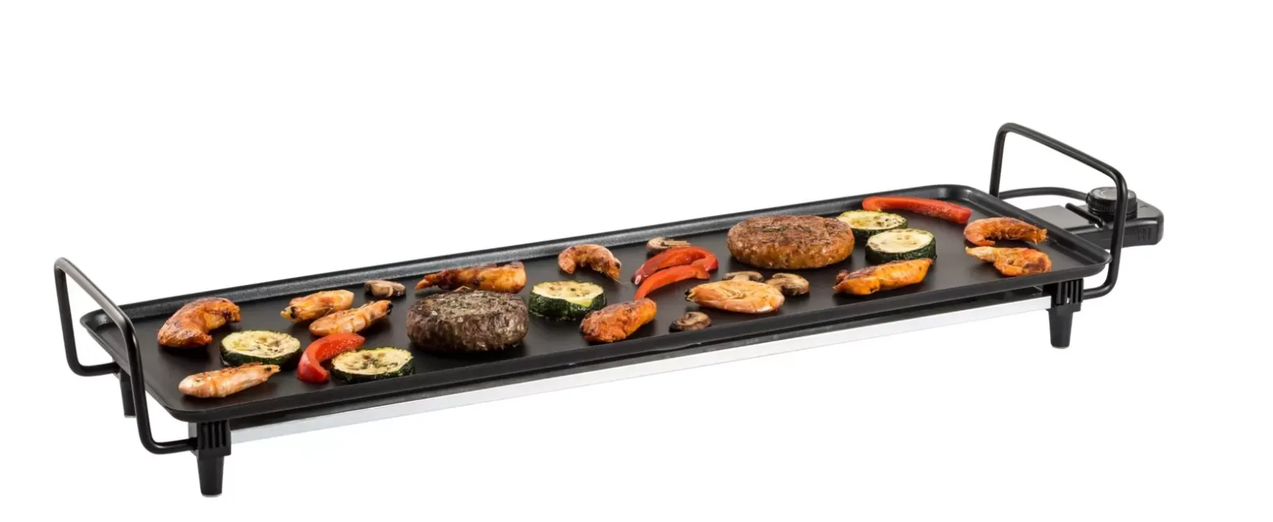 CASA New Plancha Plancha Para Asar Xxl Negro