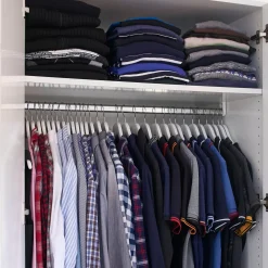 CASA New Wood Perchas Juego De 5 Blanco