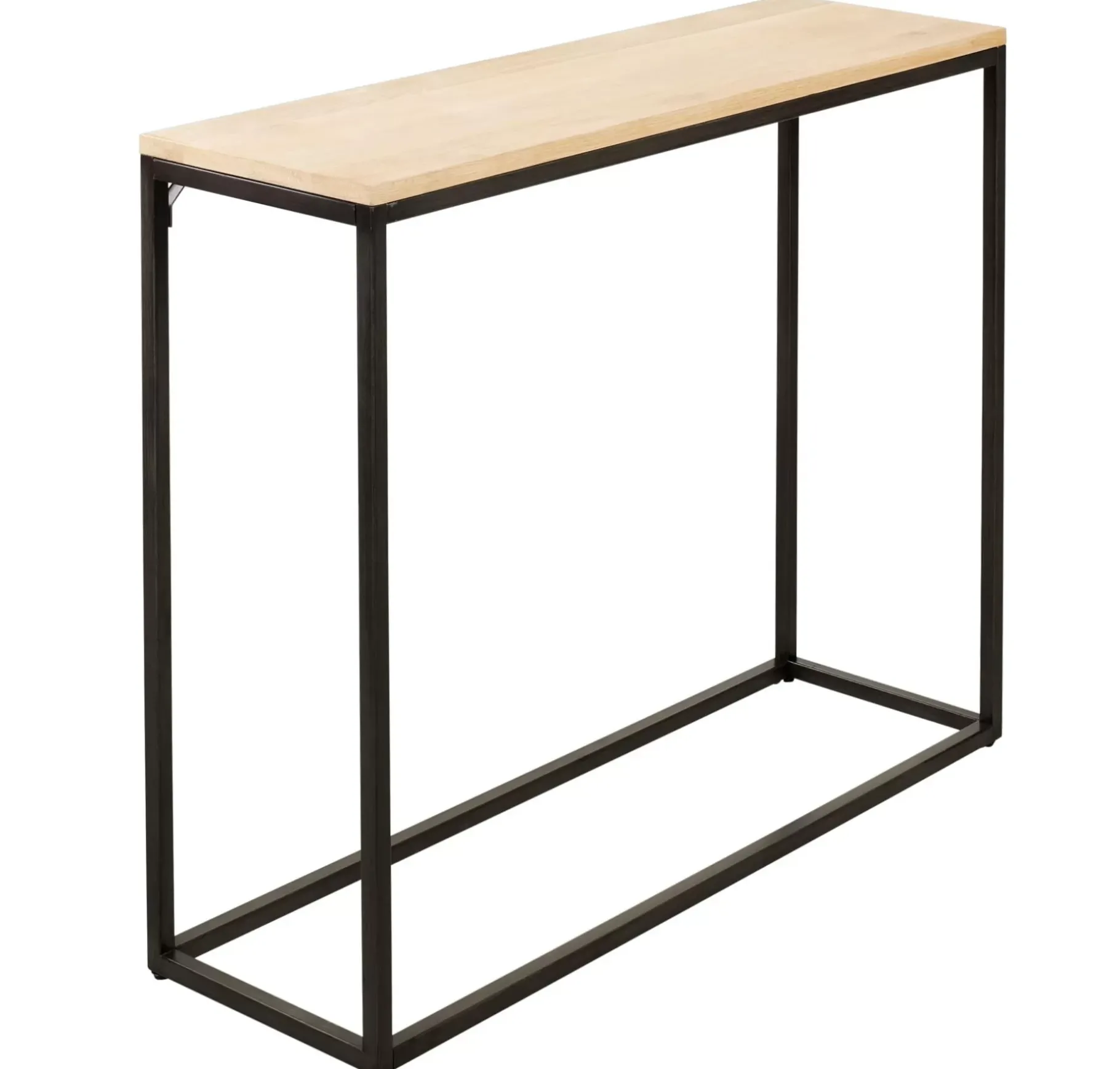 CASA Oak Consola Negro, Natural