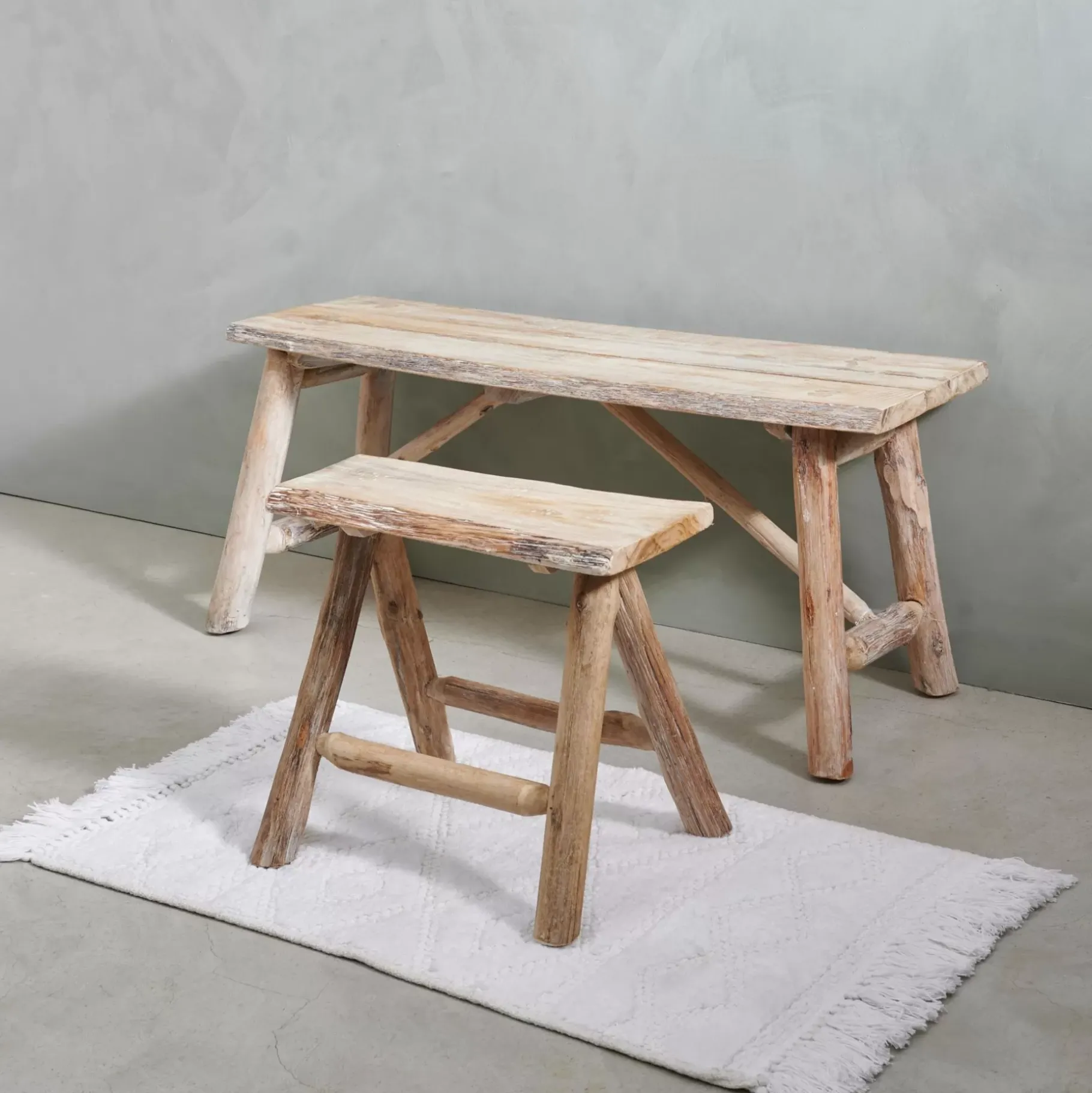 CASA Odilon Taburete Natural