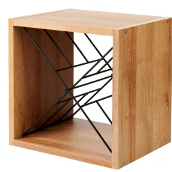 CASA Oxo Botellero Negro, Natural, Multicolor