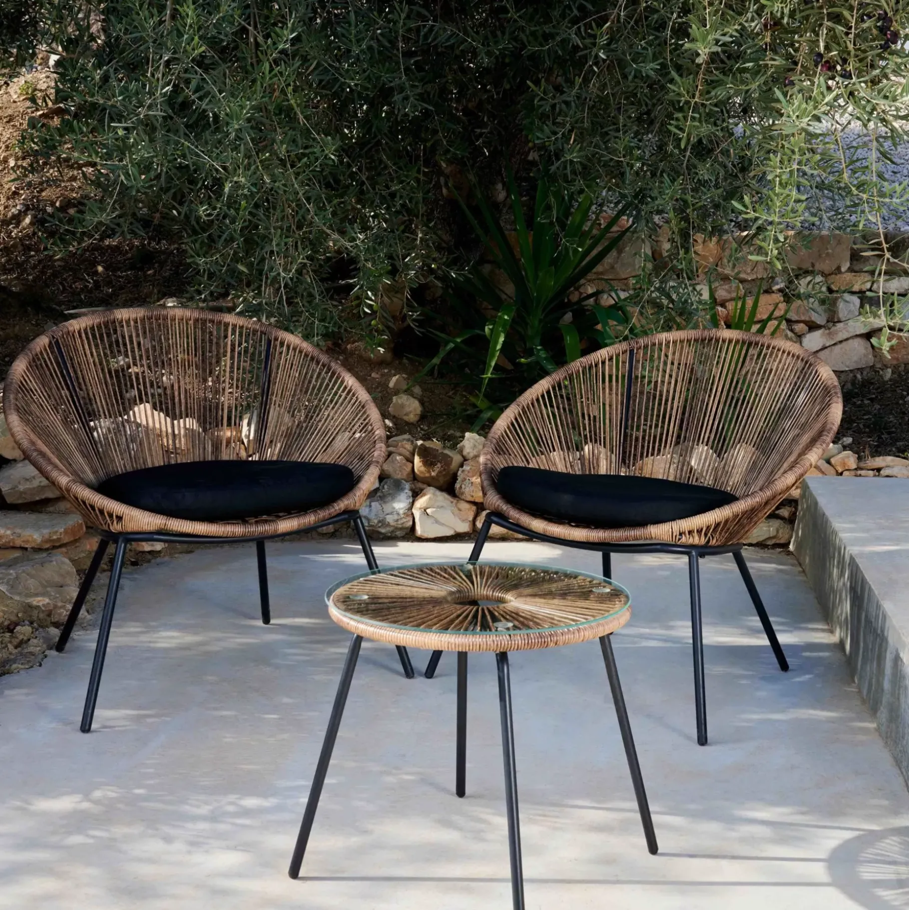 CASA Papayo & Acapulco Conjunto Lounge Natural