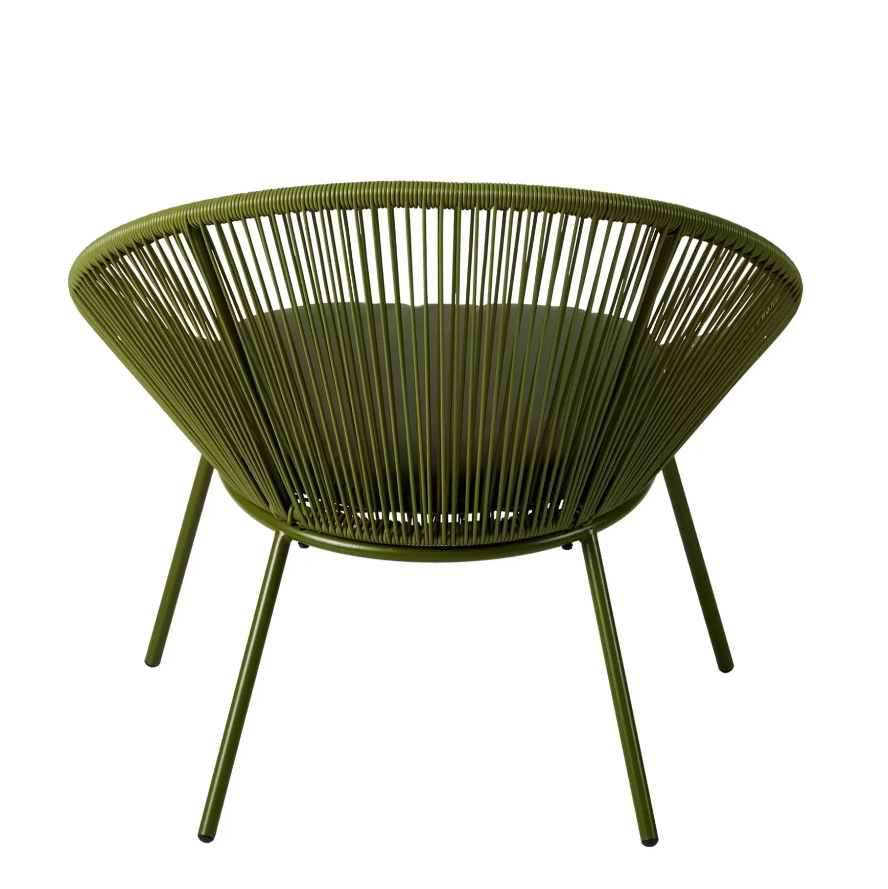 CASA Papayo Silla Lounge Con Cojin Verde