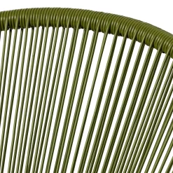 CASA Papayo Silla Lounge Con Cojin Verde