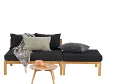 CASA Pauletta Cojin De Espalda Negro