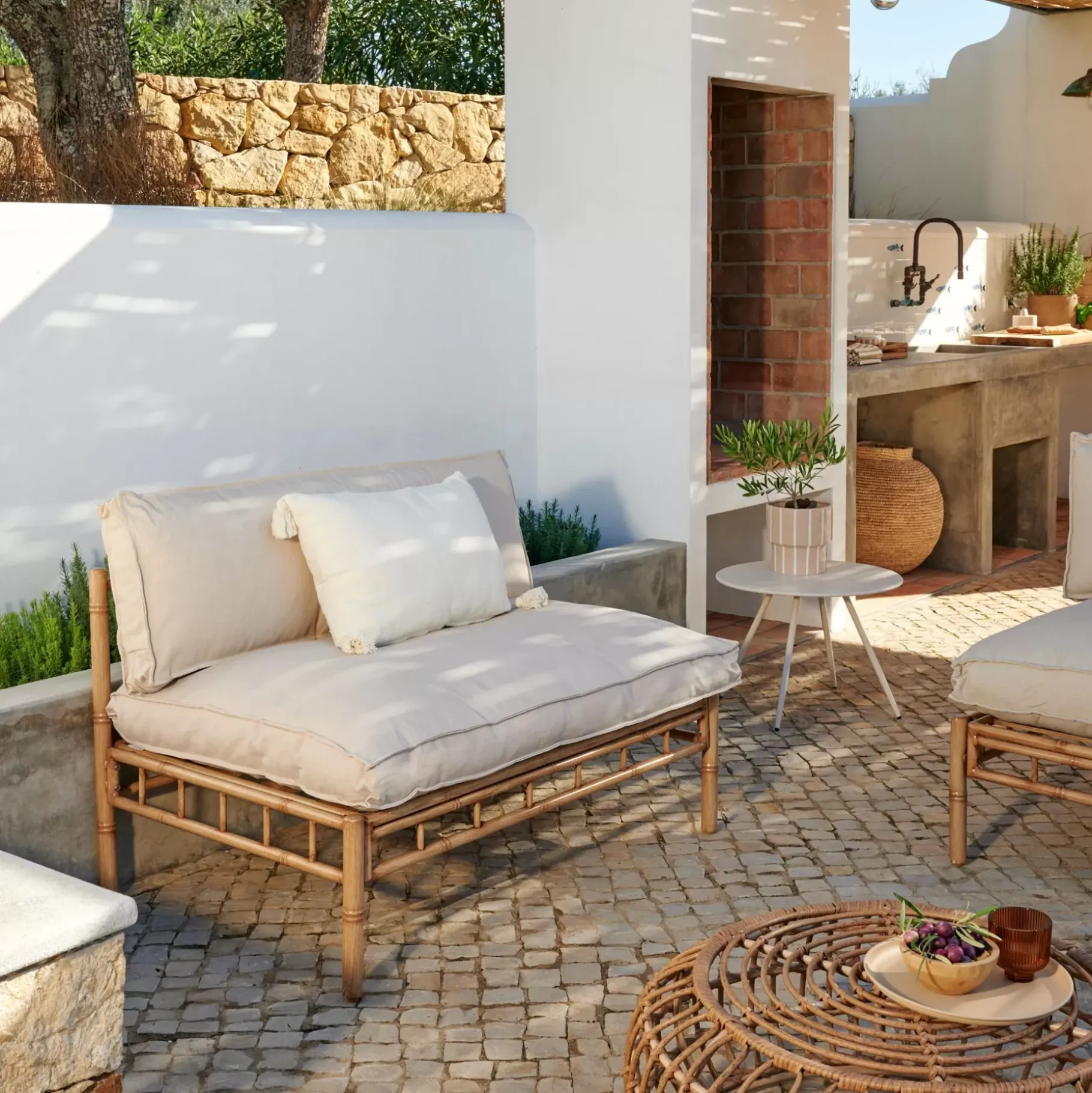 CASA Pauletta Eco Eco Cojin Arena Beis