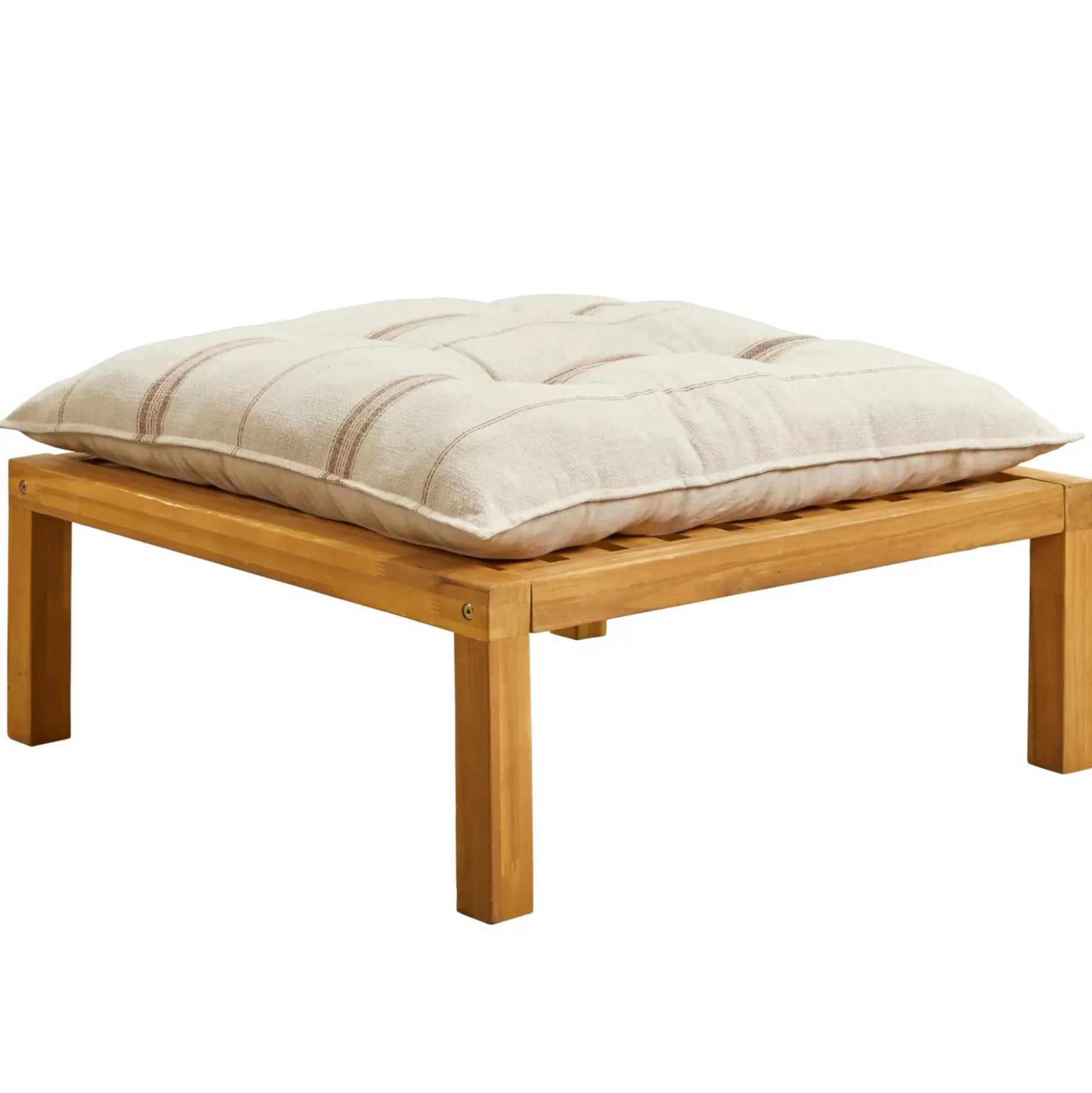 CASA Paulette Mesa/Puf Lounge Natural